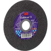Disque de coupe Cubitron 3, 5" x 9/32", Arbre de 3/8", Type 41 Action Paper