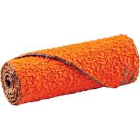 Cartridge Roll, 60 Grit, 1/2" Dia., Ceramic Alumina, 1-1/2" L, 1/8" Arbor Action Paper