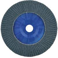 BlueFire Quick Trim Flap Disc, 7" x 7/8", Type 27, 40 Grit, Zirconia Alumina Action Paper