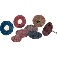 Standard Abrasives Quick Change TS Surface Conditioning RC Disc 840135, 1" Dia., Medium Grit, Aluminum Oxide Action Paper