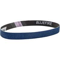 Courroie pour ponceuse BlueFire, 3/4" la x 20-1/2" lo, Alumine de zirconium, Grain 60 Action Paper