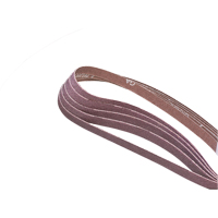 Metalite&reg; R228 File Belts, 1/2" W x 12" L, Aluminum Oxide, 40 Grit Action Paper