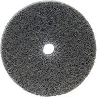 Bear-Tex&reg; Non-Woven Unified Wheel, 2" x 1/4", 1/4" Arbor, Medium Grit, Aluminum Oxide Action Paper