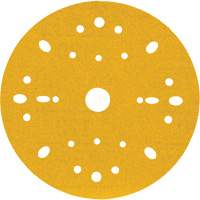 Disque abrasif dor&eacute; Hookit, dia 6", Grain 120, Oxyde d'aluminium, Poids C Action Paper