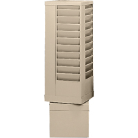 Pr&eacute;sentoirs, Rotatif, 44 fentes, Acier, 14-1/8" la x 14-1/8" p x 48-1/2" h Action Paper