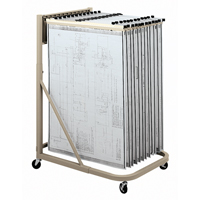 Classeurs mobiles industriels, 43 5/8" &agrave; 61 5/8" h Action Paper