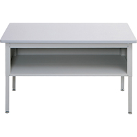 E-z Sort<sup>®</sup> Mailroom Furniture-sorting Tables With Shelf-base Table With Shelf, 60" W x 28" D x 36" H, Laminate OD938 | Action Paper