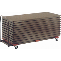 Flat Stacking Table Caddies, 74" W x 31.25" D x 36.25" H OG342 | Action Paper