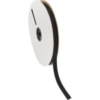 Bande d'attaches, Boucle, 50 vg x 1", Cousu, Noir Action Paper