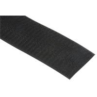 Bande d'attaches, Crochet, 50 vg x 2", Cousu, Noir Action Paper