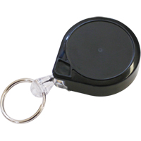 Retractable Mini-Bak<sup>®</sup> Key Rings, Plastic, 36" Cable, Belt Clip Attachment ON546 | Action Paper