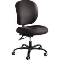 Alday Intensive Use 24/7 Task Chairs, Nylon, Black, 500 lbs. Capacity Action Paper