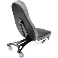 Chaise ergonomique Flex 2, Vinyle, Noir Action Paper
