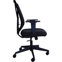 Activ A-47 Synchro Office Chair, Fabric, Black, 275 lbs. Capacity Action Paper