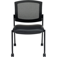 Ibex Armless Guest Chairs Action Paper