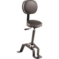 TA 300™ Ergonomic Sit/Stand Chair, Vinyl, Black OP499 | Action Paper