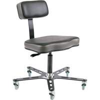SF 160™ Ergonomic Chair, Vinyl, Black OP501 | Action Paper