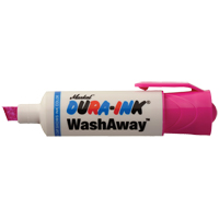 Dura-Ink&reg; WashAway Ink Marker, Chisel, Pink Action Paper