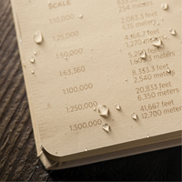 Livre reli&eacute;, Couverture rigide, Havane, 160 Pages, 4-5/8" , 7-1/4"  Action Paper