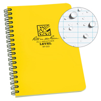 Side-Spiral Notebook, Soft Cover, Yellow, 64 Pages, 4-5/8" W x 7" L OQ546 | Action Paper