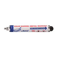 Solid Barrel Metal Marker, Blue, Marker OQ560 | Action Paper