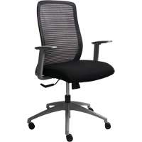 Era™ Series Adjustable Office Chair, Fabric/Mesh, Black, 275 lbs. Capacity OQ965 | Action Paper