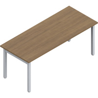 Newland Table Desk, 29-7/10" L x 72" W x 29-3/5" H, Cherry OR444 | Action Paper