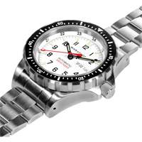 Arctic Edition Jumbo Day/Date Automatic with Stainless Steel Bracelet, Digital, Battery Operated, 46 mm, Silver Action Paper