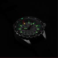 Arctic Edition Medium Diver's Automatic, Digital, Battery Operated, 36 mm, Black Action Paper