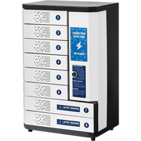 KwikBoost&reg; 8-Bay Self-Service Charging Locker Action Paper