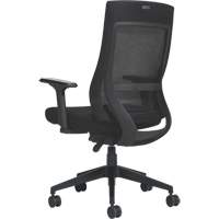 High-Back Weight-Sensing Synchro-Tilter, Mesh, Black Action Paper