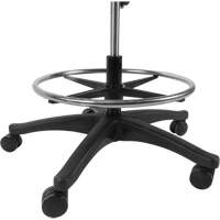 Tabouret de travail en maille, Mobile, Ajustable Hauteur, Capacit&eacute; 450 lb Action Paper