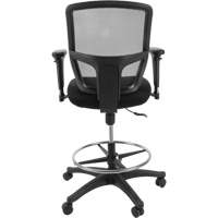 Tabouret de travail en maille, Mobile, Ajustable Hauteur, Capacit&eacute; 450 lb Action Paper