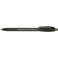 ComfortMate Pen, Black, 1 mm, Retractable Action Paper