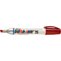 Dura-Ink&reg; Markers - #25 Felt-Tip, Chisel, Red Action Paper