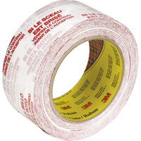 Scotch&reg; 3771 Box Sealing Tape with Message, Hot Melt Adhesive, 2 mils, 48 mm (1-22/25") x 100 m (328') Action Paper