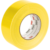 3900 Multi-Purpose Duct Tape, 8 mils, Yellow, 48 mm (2") x 55 m (180') Action Paper