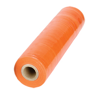 Stretch Wrap, 80 Gauge (20.3 micrometers), 18" x 1000', Orange PA885 | Action Paper