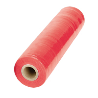 Stretch Wrap, 80 Gauge (20.3 micrometers), 18" x 1000', Red PA888 | Action Paper