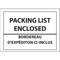 Packing List Envelopes, 4" L x 5" W, Backloading Style Action Paper