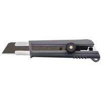 Comfort-Grip Knife, 25 mm, Carbon Steel, Heavy-Duty, Rubber Handle Action Paper