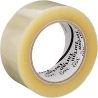 Tartan 369 Box Sealing Tape, Acrylic Adhesive, 1.6 mils, 48 mm (1-22/25") x 100 m (328') Action Paper