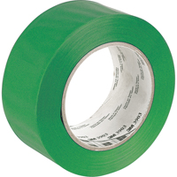 Rubans adh&eacute;sifs en vinyle 3903, 50 mm (2") la x 45,5 m (149,25') lo, 6,3 mils, Vert Action Paper