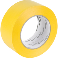 3903 Vinyl Duct Tape, 50 mm (2") W x 45.5 m (149.25') L, 6.3 mils, Yellow Action Paper