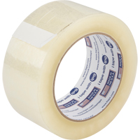 Box Sealing Tape, Acrylic Adhesive, 2 mils, 48 mm (1-22/25") x 99.97 m (328') Action Paper
