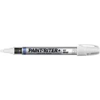 Paint-Riter&reg; + Oily Surface Marker, Liquid, White Action Paper