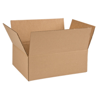 Corrugated Brown Boxes, 12" x 10" x 4" PG475 | Action Paper