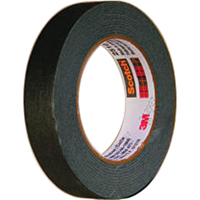 2510 Masking Tape, 24 mm (1") x 55 m (180'), Black Action Paper