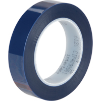 High Temperature Masking Tape, 25.4 mm (1") x 66 m (216'), Blue Action Paper