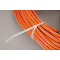 Cable Ties, 11" Long, 50 lbs. Tensile Strength, Natural Action Paper